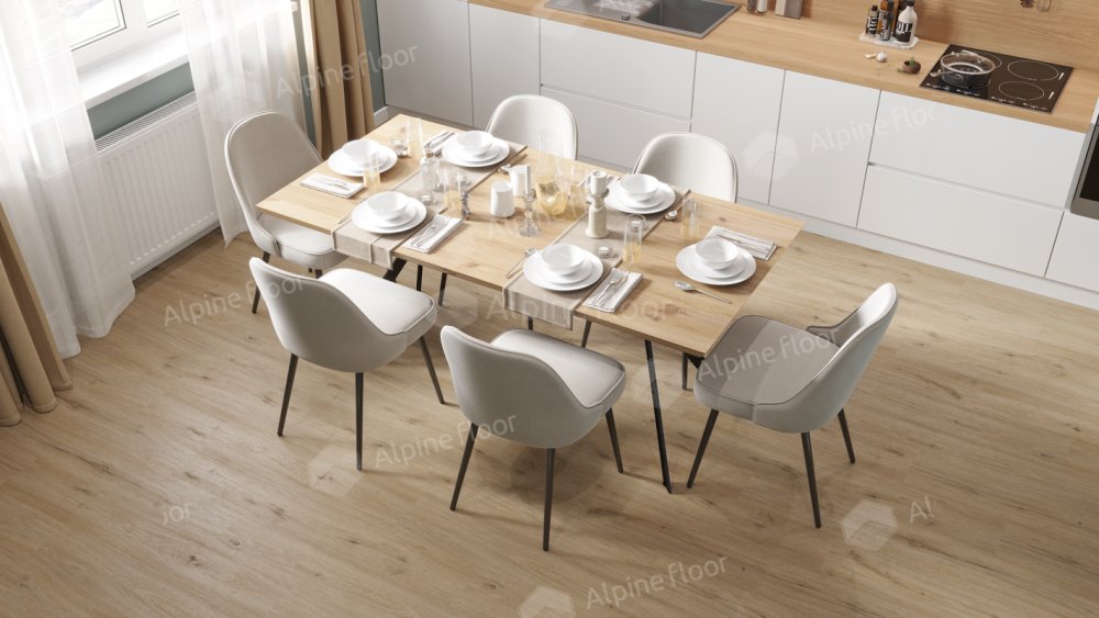 SPC Ламинат "Alpine Floor" Ларго (1220*183*4 мм) — купить в Сочи