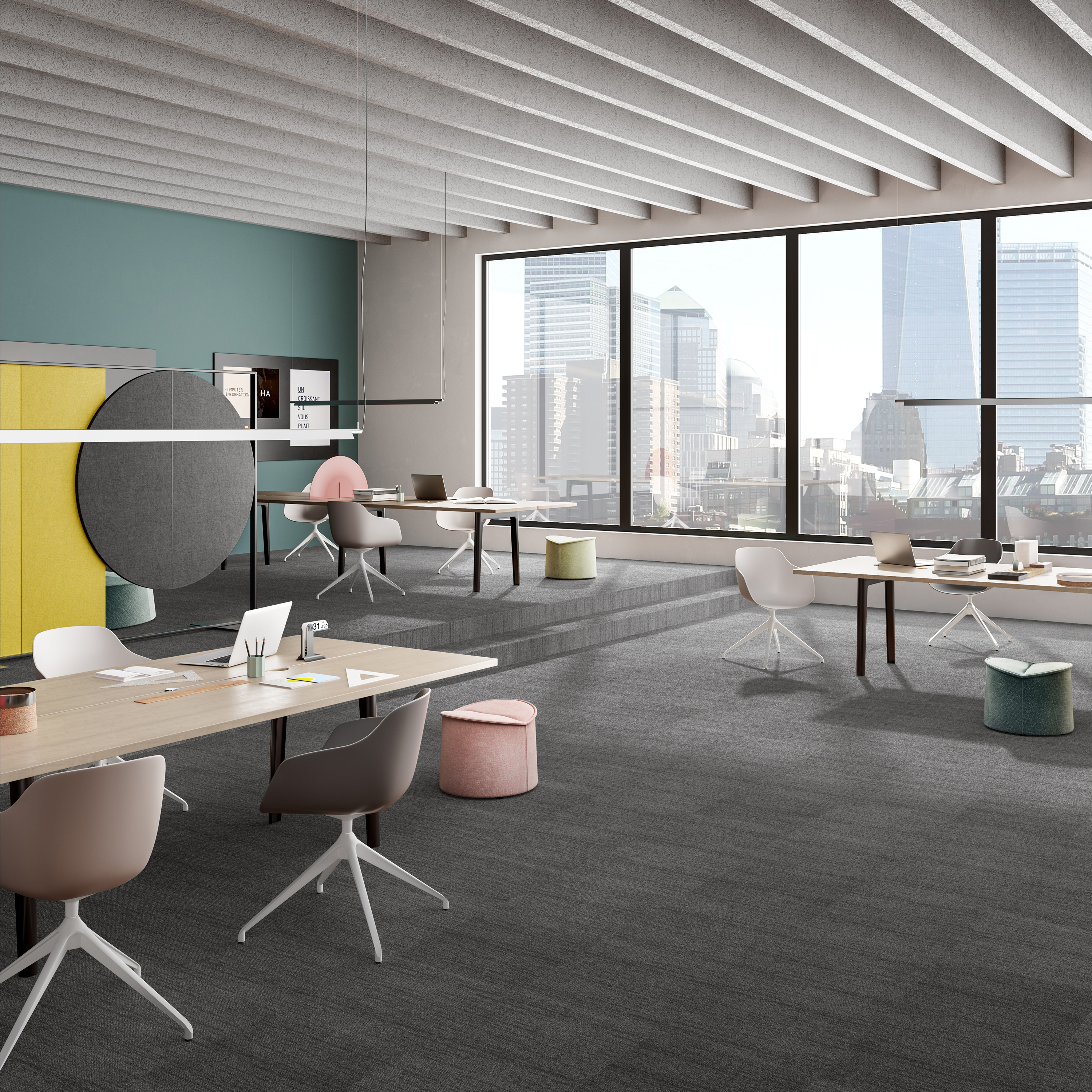 Ковровая плитка Marvel Tile 98 (500*500*6 мм) — купить в Сочи