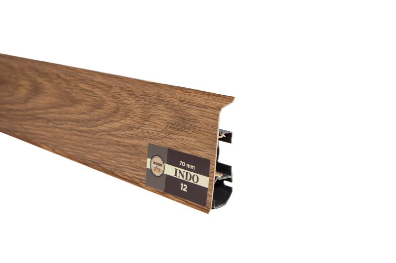 Плинтус "Arbiton" Indo Дуб Темный (2500*26*70 мм) — купить в Сочи