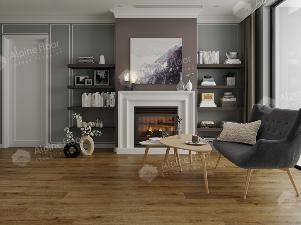 SPC ламинат "Alpine Floor" Энигма (1220*183*4 мм) — купить в Сочи