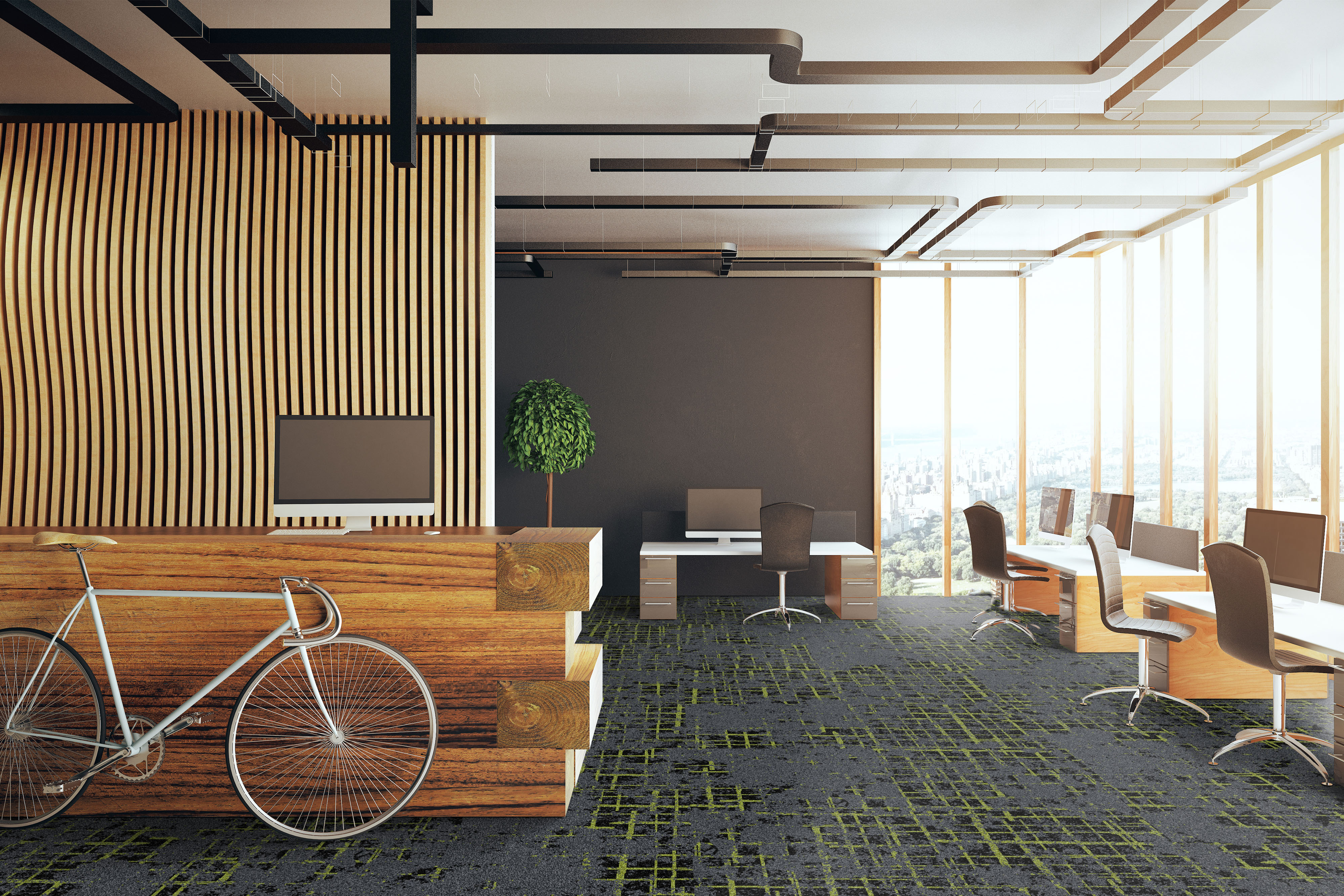 Ковровая плитка Macro Tile 92 (500*500*5 мм) — купить в Сочи