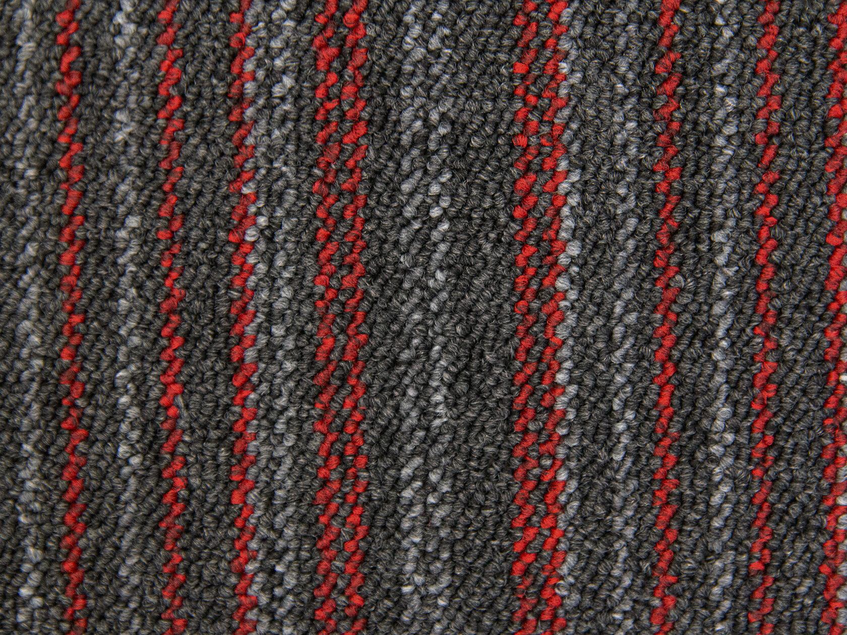 Ковровая плитка "Bonkeel" Space Strip Red (500*500*5,9 мм) — купить в Сочи