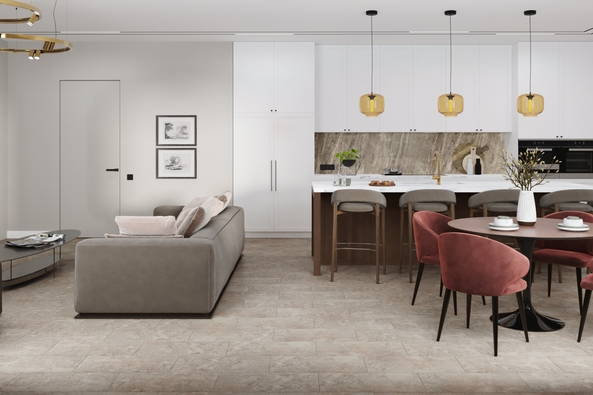 SPC плитка «Damy Floor» Эйгер (610*305*5 мм) — купить в Сочи