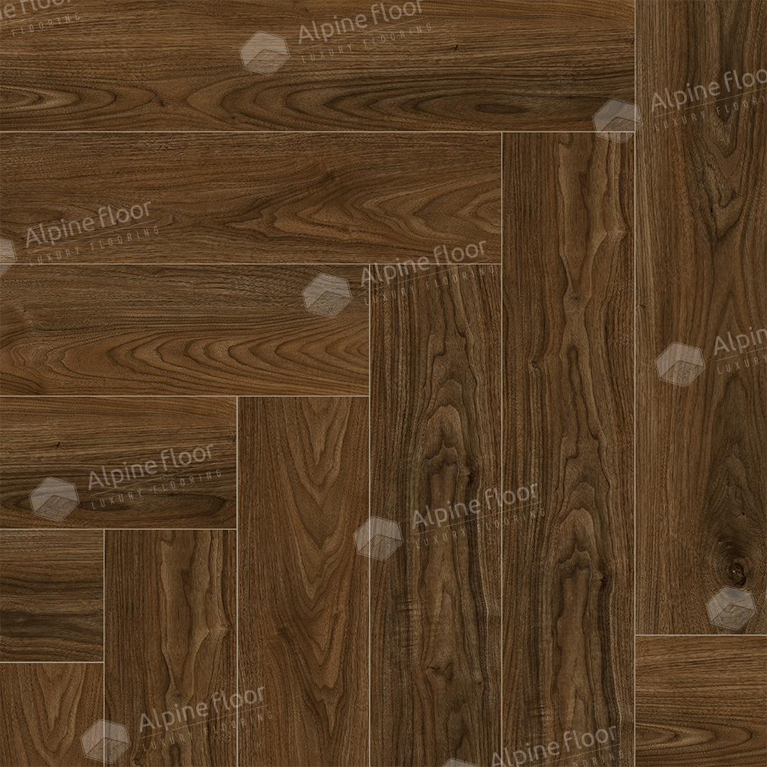 SPC ламинат "Alpine Floor" Орех Кенари (600*125*4 мм) — купить в Сочи
