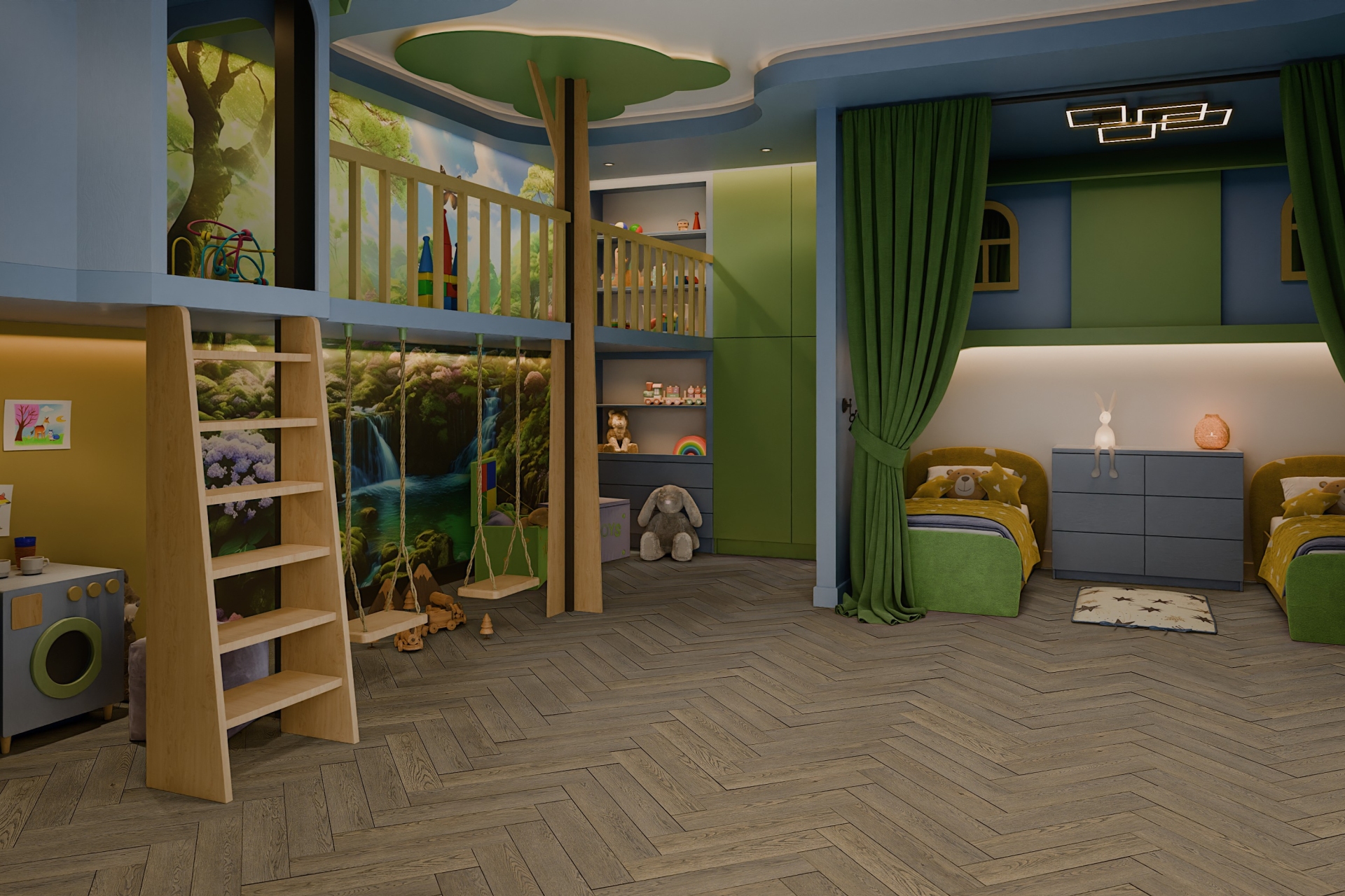 SPC ламинат «Damy Floor» Ноттингем (615*123*4 мм) — купить в Сочи