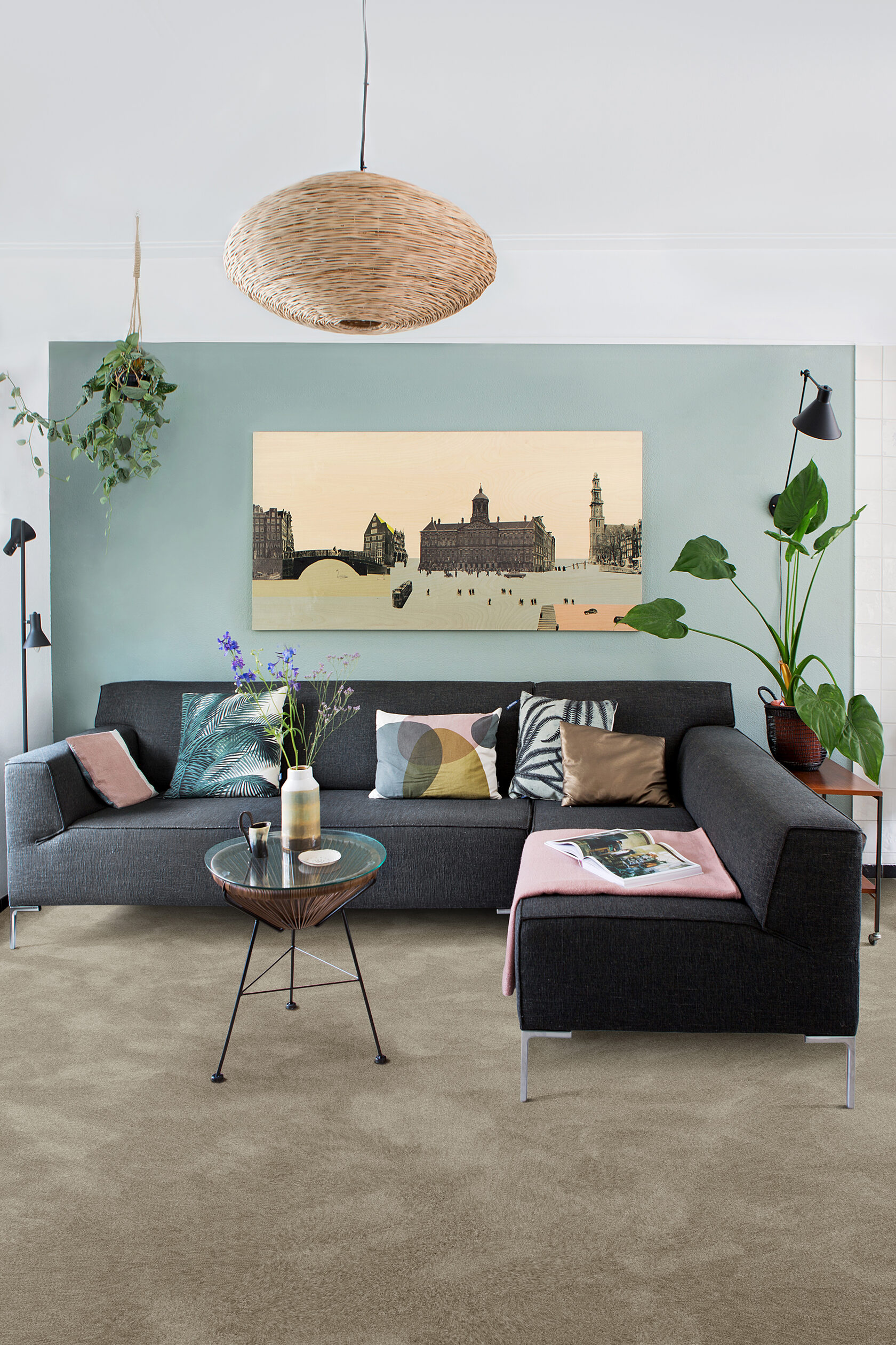 Ковровое покрытие "Bonkeel" Brooklyn Plain 33 (ширина 4м) — купить в Сочи