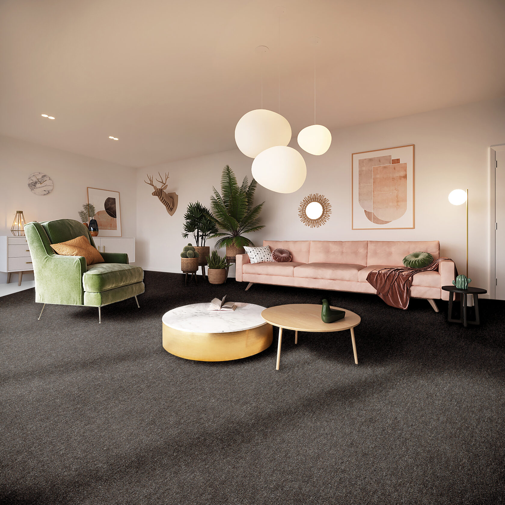 Ковровое покрытие "Bonkeel" Nero 97 (ширина 4м) — купить в Сочи