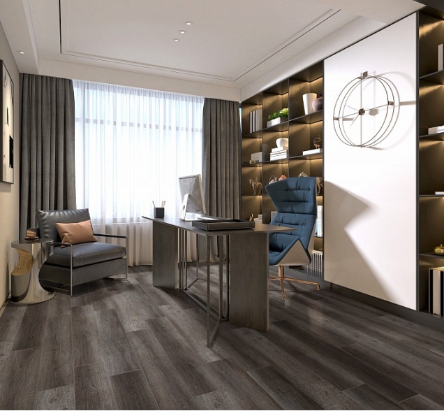 SPC ламинат "CronaFloor" Wood 4V Дуб Джакарта (1200*180*4 мм) — купить в Сочи