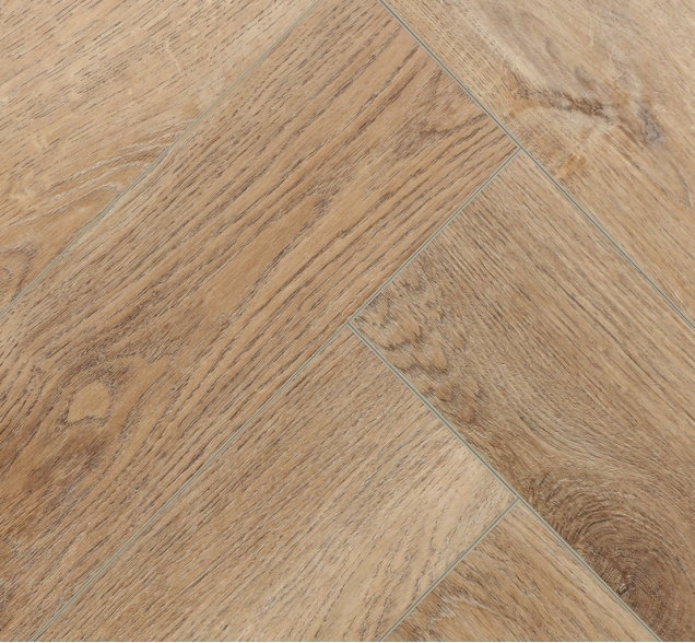 Виниловый ламинат SPC "Cronafloor" Herringbone Дуб Монпелье (640*128*4,5 мм) — купить в Сочи