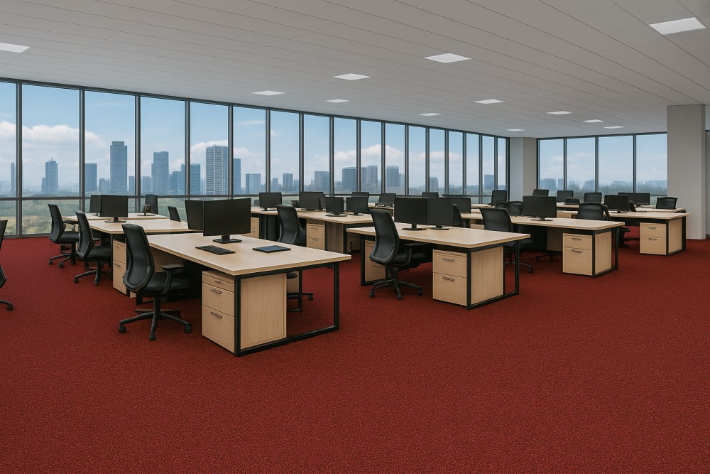 Ковролин Haima «Wilkins» Atom Red 10 (3,66 м) — купить в Сочи