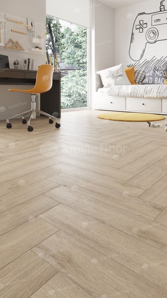 Виниловая плитка "Alpine Floor" Parquet LVT Дуб Медия (590*118*2,5 мм) — купить в Сочи