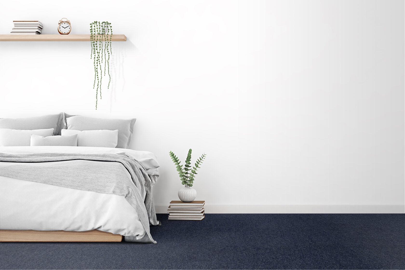 Ковровое покрытие "Bonkeel" Color Rib Blue Bottle 78 (ширина 1м/3м/4м) — купить в Сочи