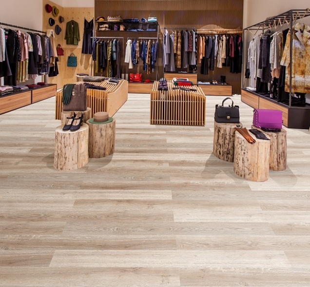 SPC ламинат "CronaFloor" Nano 4V Дуб Светлый (1200*180*3,5 мм) — купить в Сочи