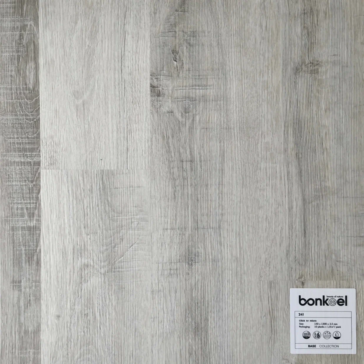 Плитка ПВХ "Bonkeel" Base New 241 (1220*150*3,5 мм) — купить в Сочи