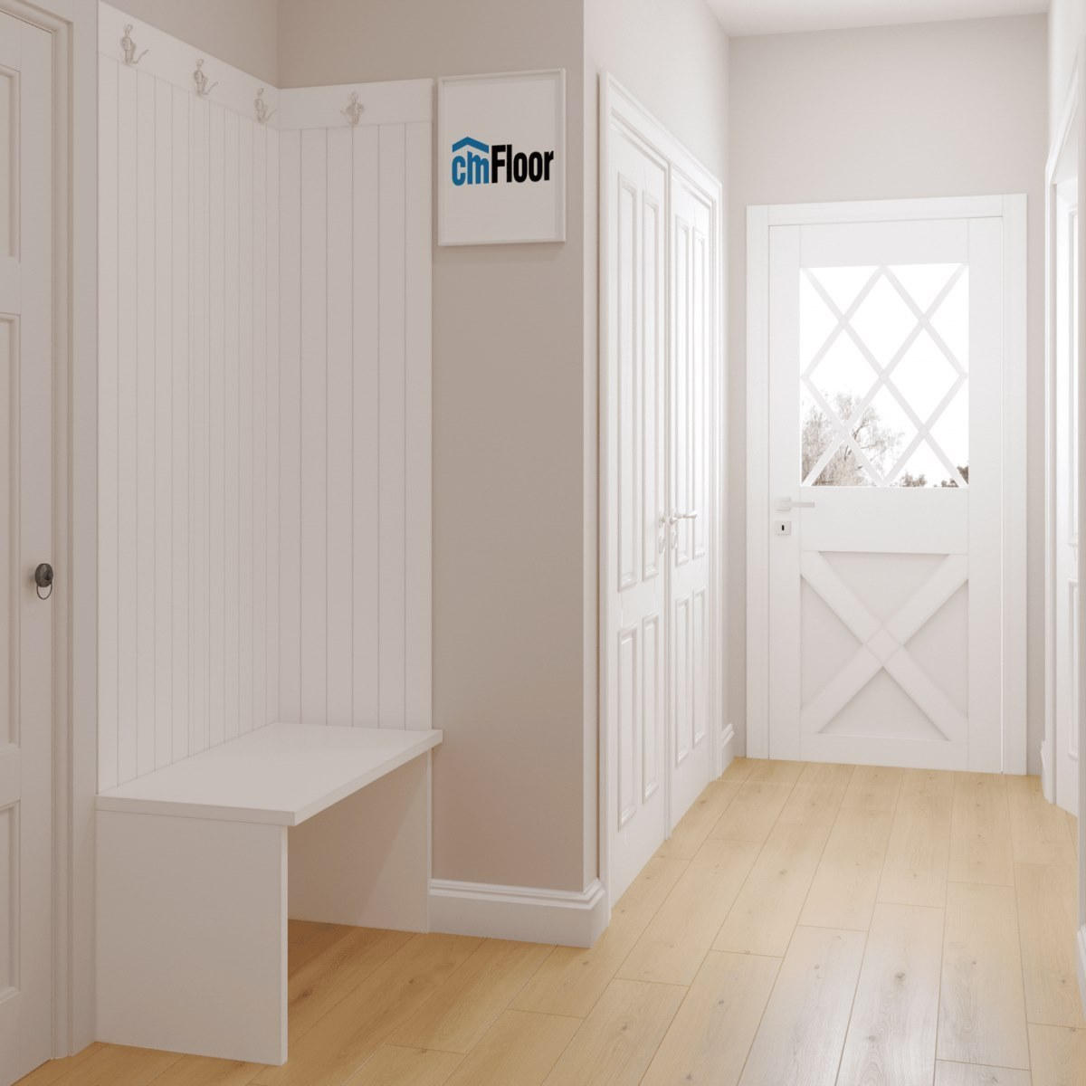 Виниловое напольное покрытие ScandiWood 09 Дуб Орегон (180*1220*5 мм) — купить в Сочи