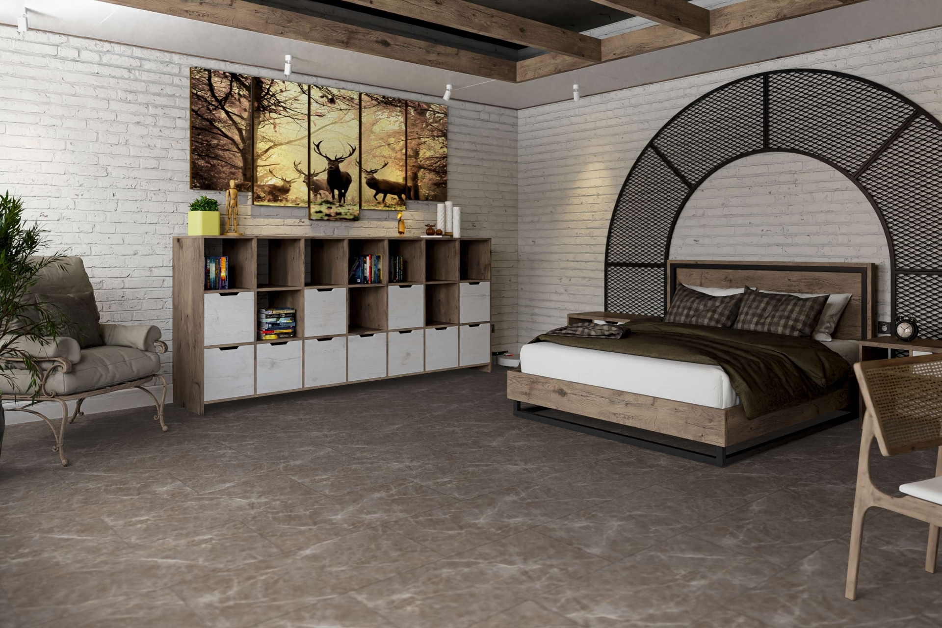 Усовершенствованная кварц-виниловая плитка «Damy Floor» Макалу (912,4*455,2*2,5 мм) — купить в Сочи