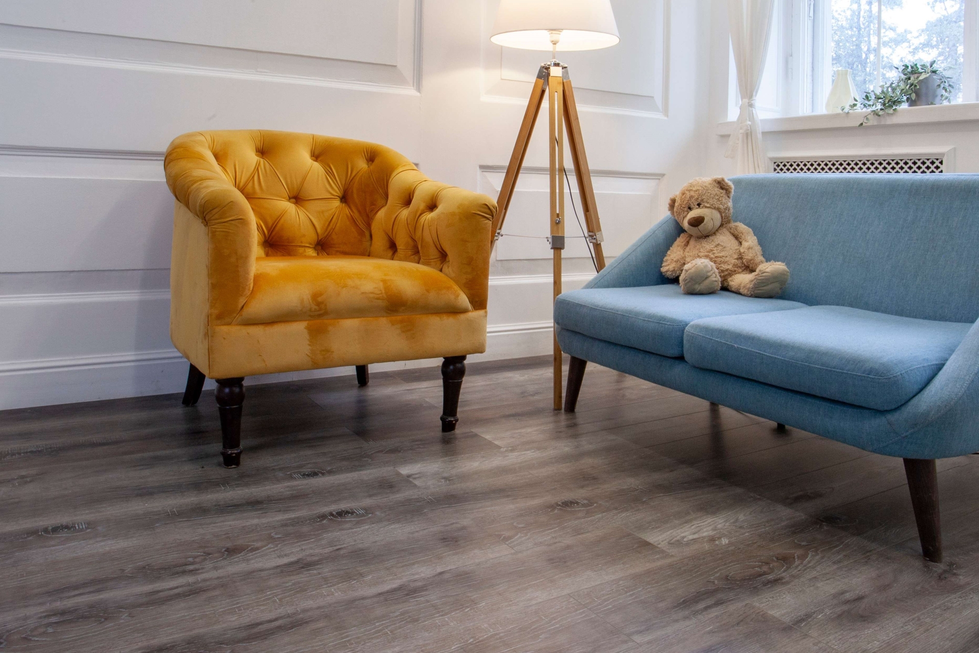 SPC ламинат «Damy Floor» Дуб Рустикальный Черный (1220*180*4 мм) — купить в Сочи