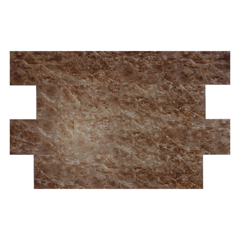 SPC плитка Мрамор Марон 115 (600*300*4 мм) — купить в Сочи