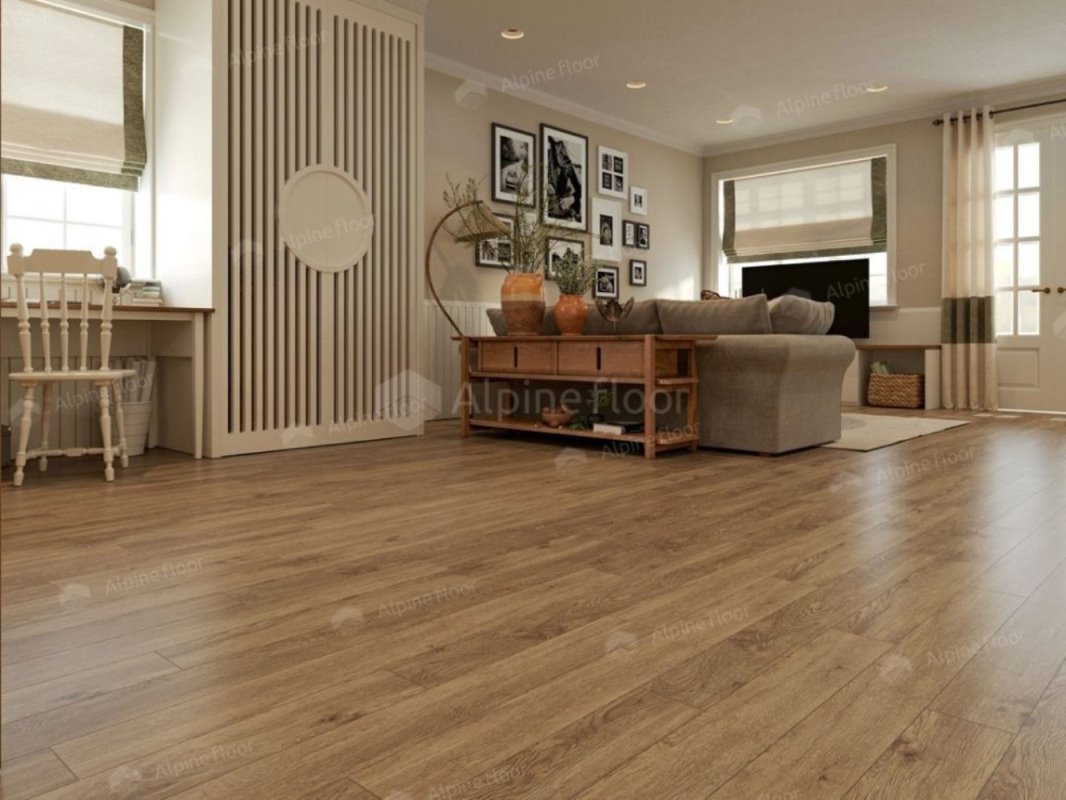 SPC Ламинат "Alpine Floor" Grand Sequoia Village Макадамия (1220*125*4 мм) — купить в Сочи