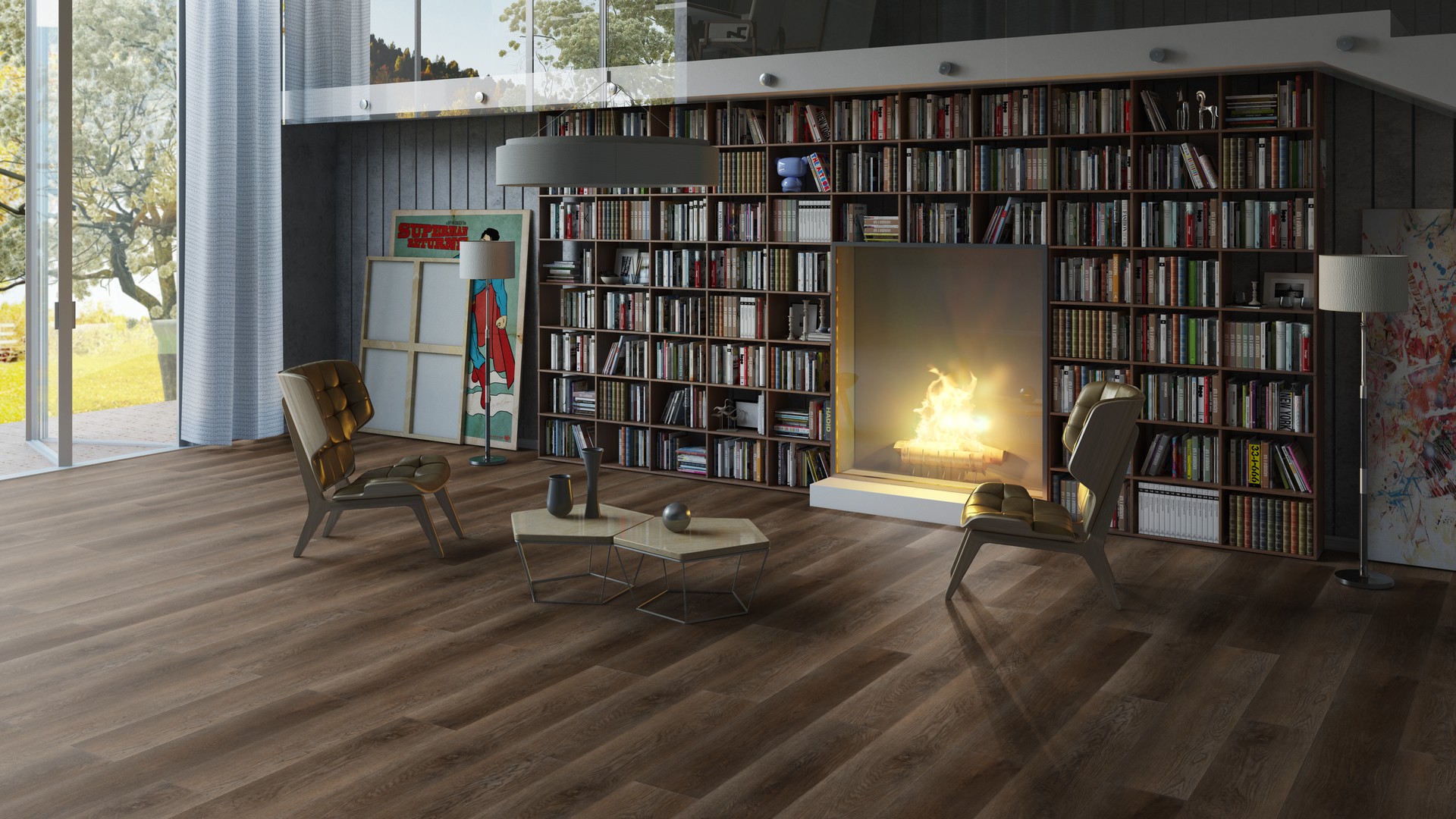 SPC ламинат "Tarkett" Deep House Rachel (1400*225*4,6 мм) — купить в Сочи