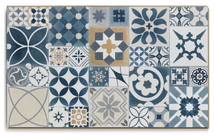 Ламинат "Alsafloor" Creativ Tile 10.33 Melazzo bleu 819 (640*384*10 мм) — купить в Сочи