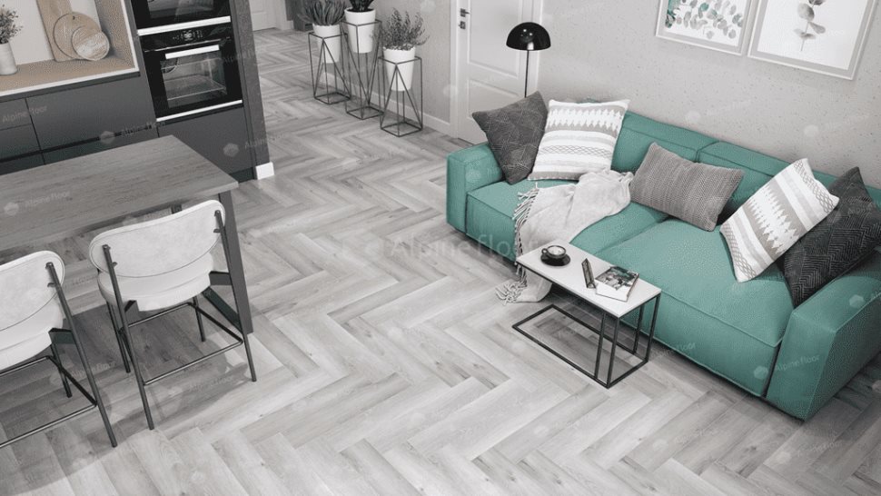 Виниловый ламинат "Alpine Floor" Parquet Light Дуб Лейтена (600*125*4 мм) — купить в Сочи