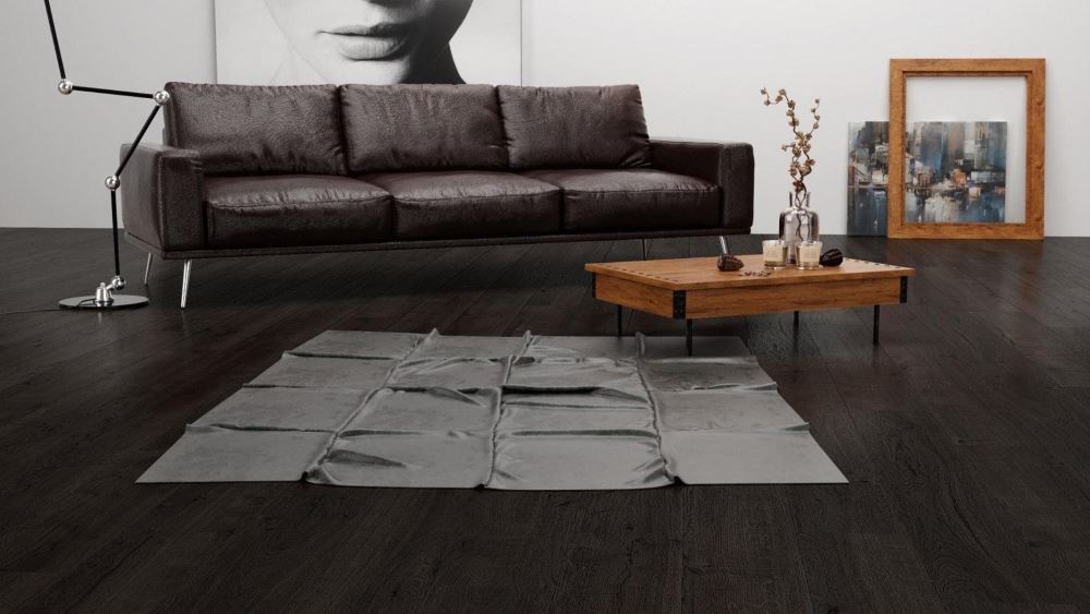 Ламинат "Camsan" Platinum Дуб Антрацит (1380*190*10 мм) — купить в Сочи