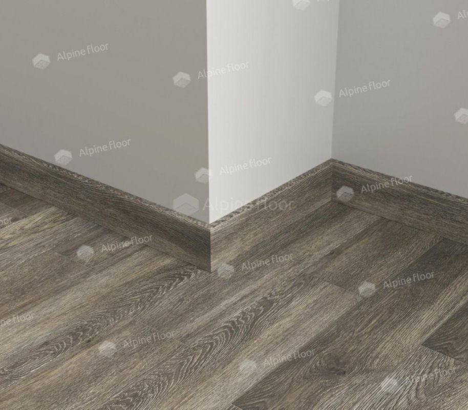 Напольный плинтус Parquet Light Венге Грей SK 13-8 (2200*12,5*80 мм) — купить в Сочи