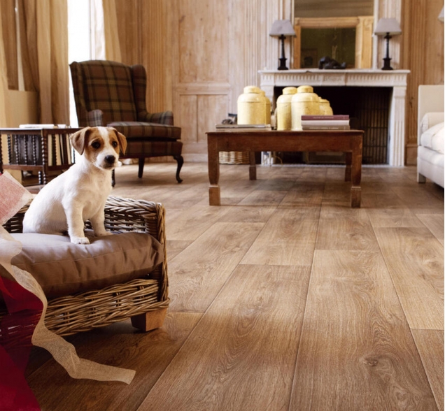 SPC ламинат "CronaFloor" Wood 4V Дуб Монтара (1200*180*4 мм) — купить в Сочи