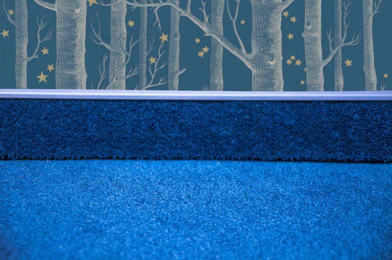 Плинтус для ковролина "Korner" Listwa синий (2500*13,8*50 мм) — купить в Сочи