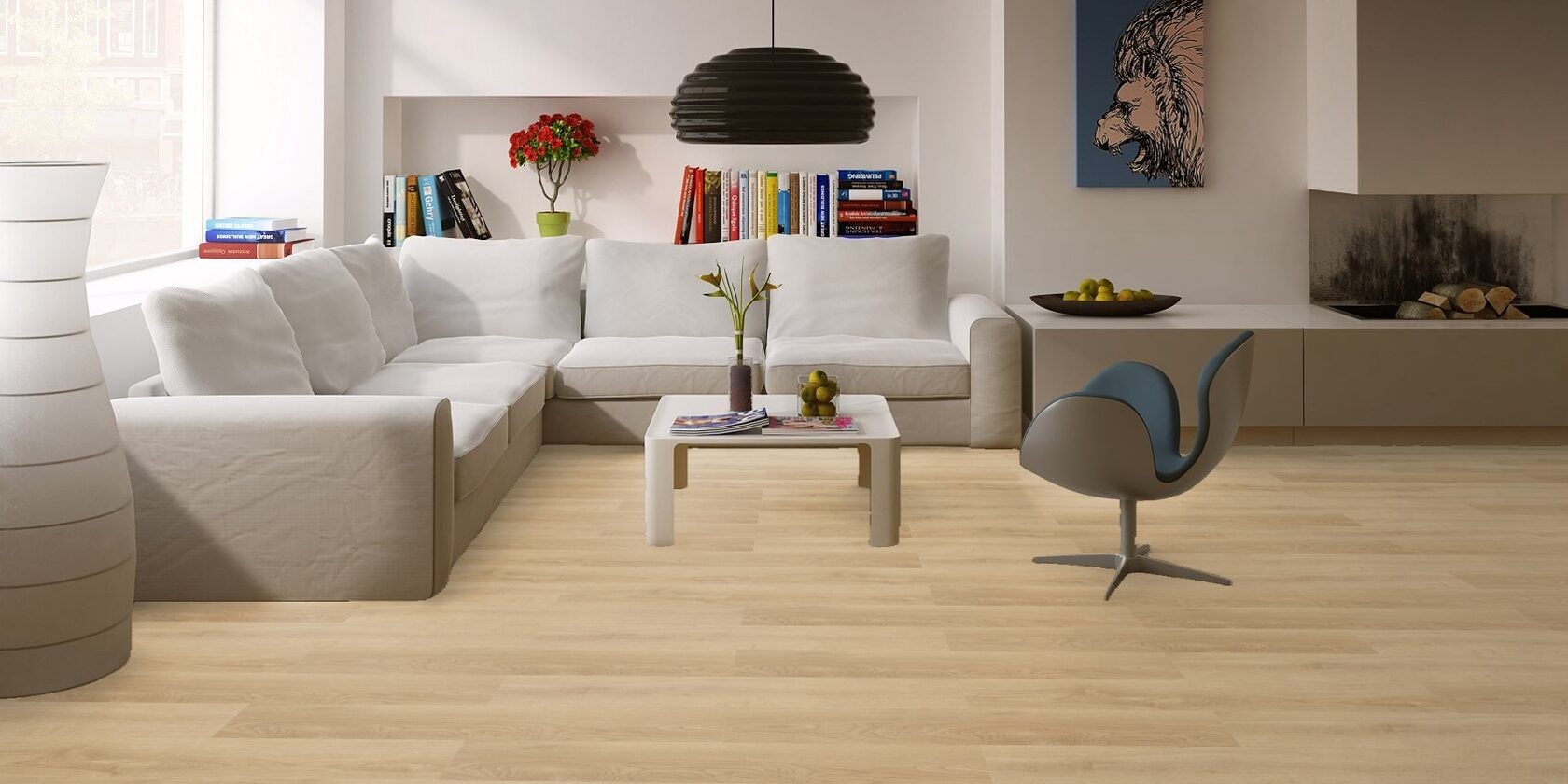 Клеевая плитка для коммерческих помещений "Bonkeel" Eruption (914,4*152,4*2,1мм) — купить в Сочи