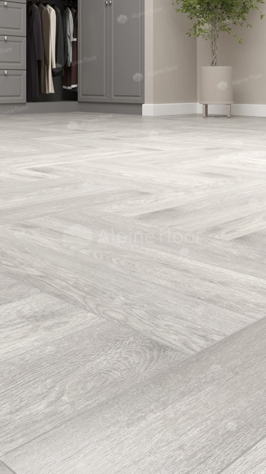 Виниловая плитка "Alpine Floor" Parquet LVT Дуб Полис (590*118*2,5 мм) — купить в Сочи