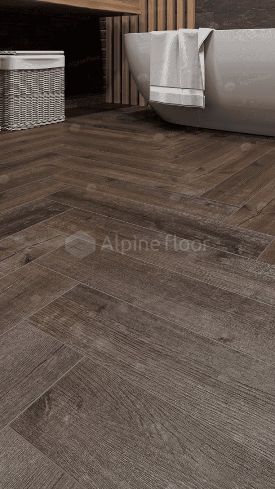 Виниловый ламинат "Alpine Floor" Parquet Light Дуб Альферац (600*125*4 мм) — купить в Сочи
