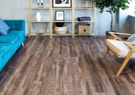Кварцвиниловая плитка "Alpine Floor" Дуб Миндаль  (1219*184*2мм) — купить в Сочи