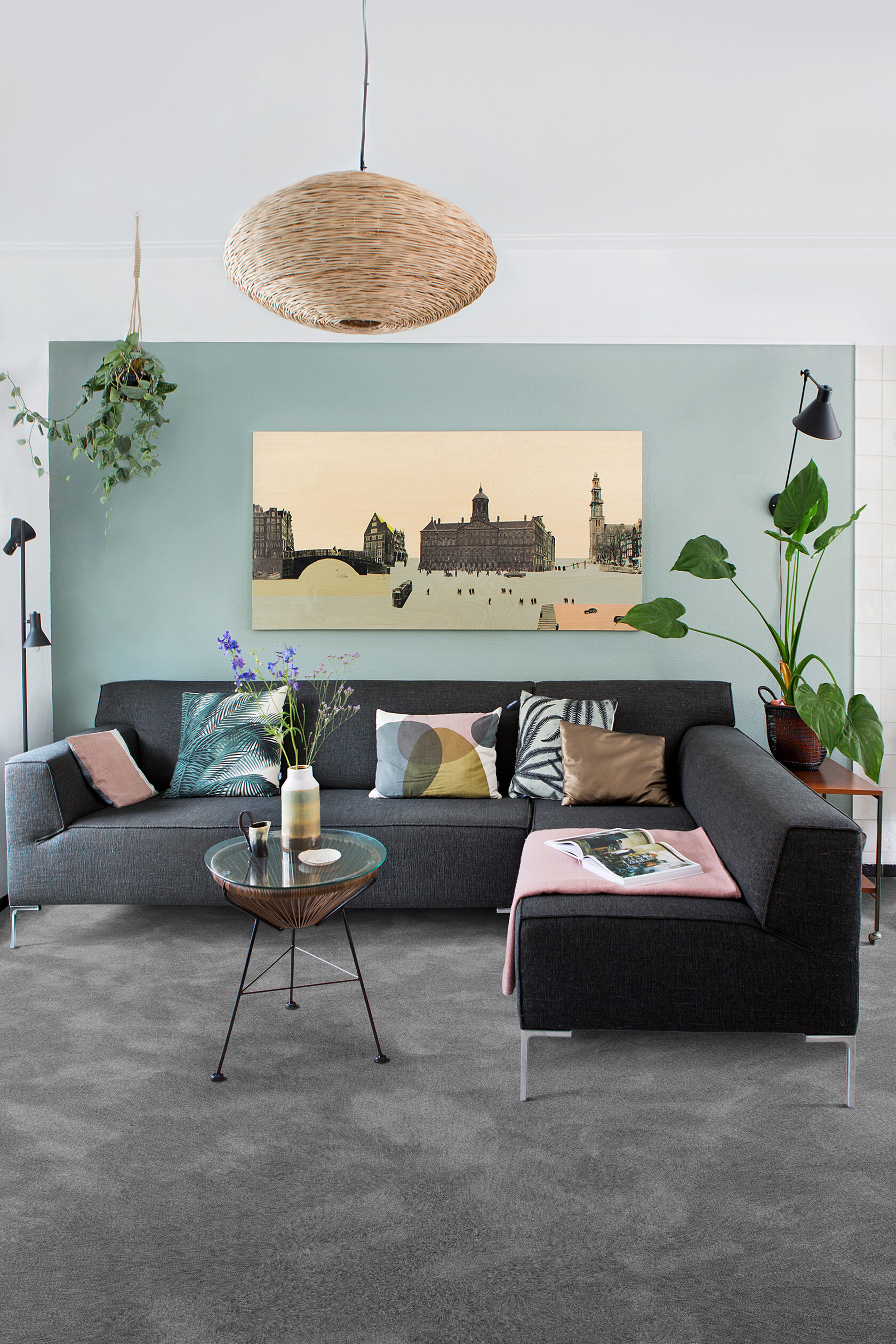 Ковровое покрытие "Bonkeel" Brooklyn Plain 96 (ширина 4м) — купить в Сочи