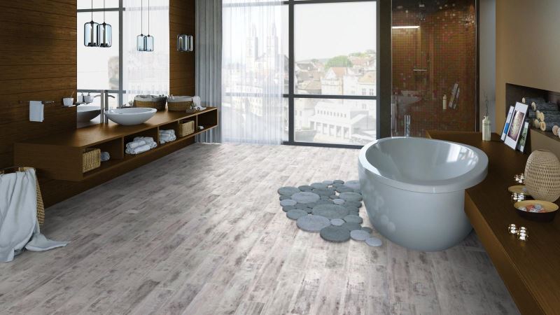 Виниловая плитка "Tarkett" New Age Misty (914,4*101,6*2,1 мм) — купить в Сочи