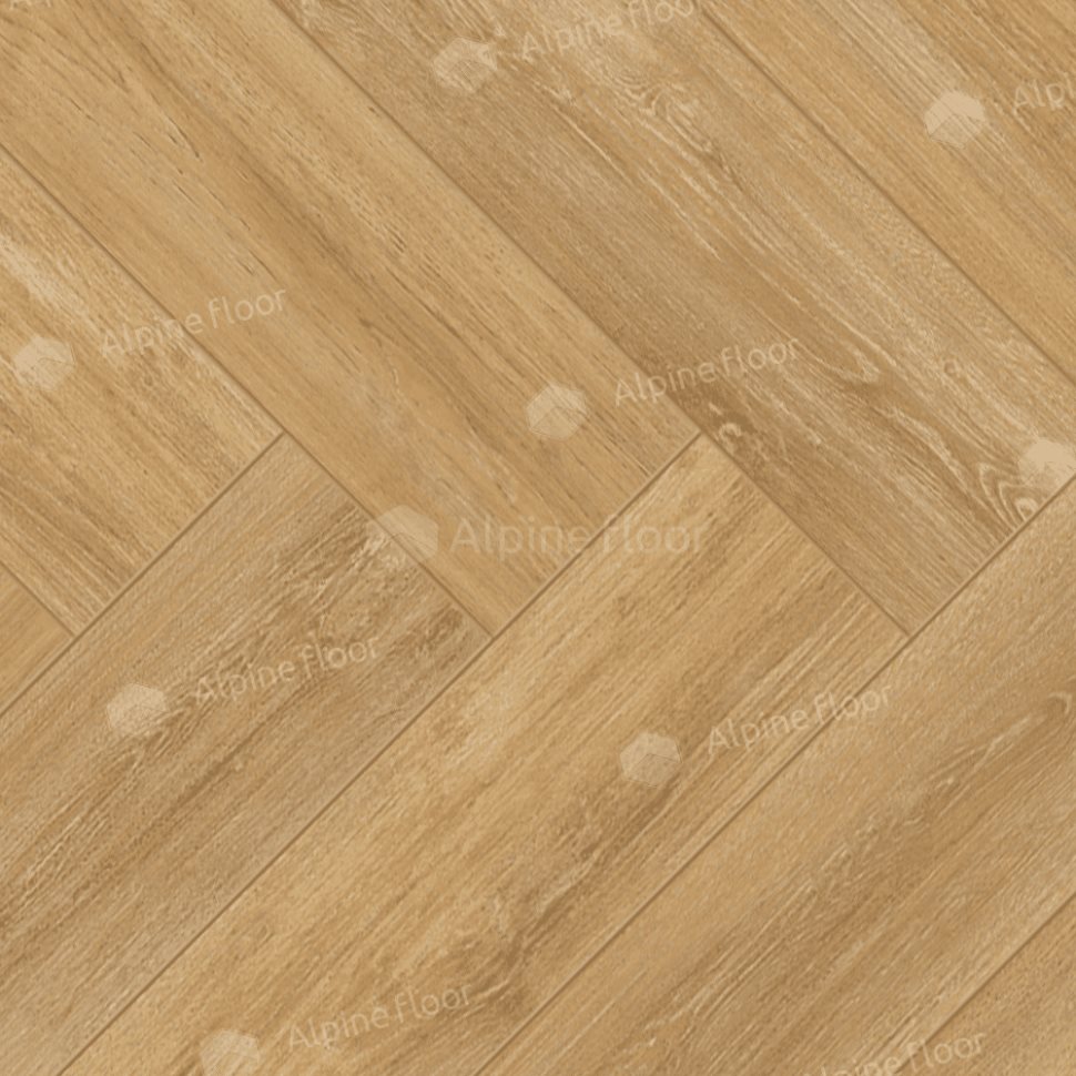 Ламинат "Alpine Floor" Herringbone 12 PRO Дуб Тулуза (606*101*12 мм) — купить в Сочи