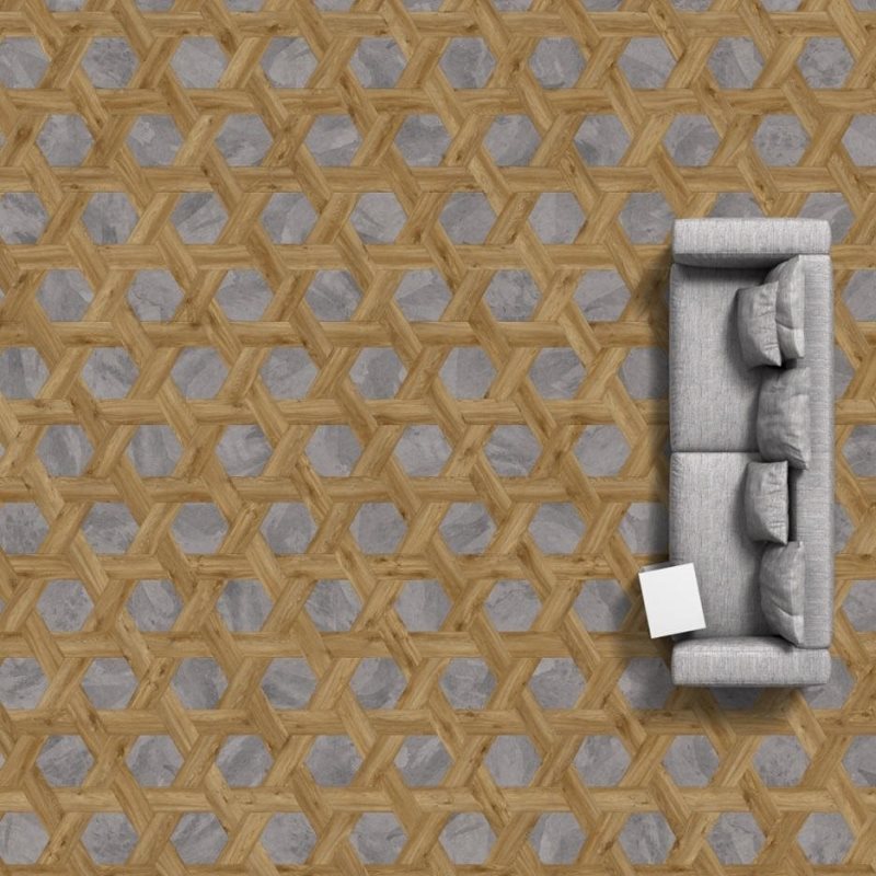 Виниловая плитка Wicker 268 (453*196*2,5 мм) — купить в Сочи