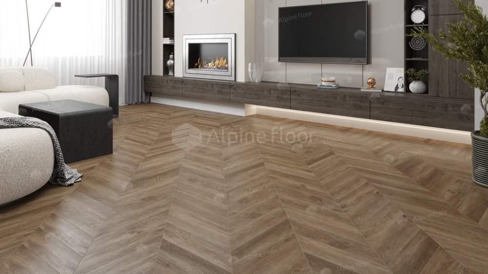 LVT плитка "Alpine Floor" Макадамия (555*127*2,5 мм) — купить в Сочи