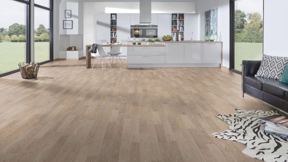 Ламинат "Kronospan" Forte Classic Дуб Льняной 4283 (1285*192*8 мм) — купить в Сочи