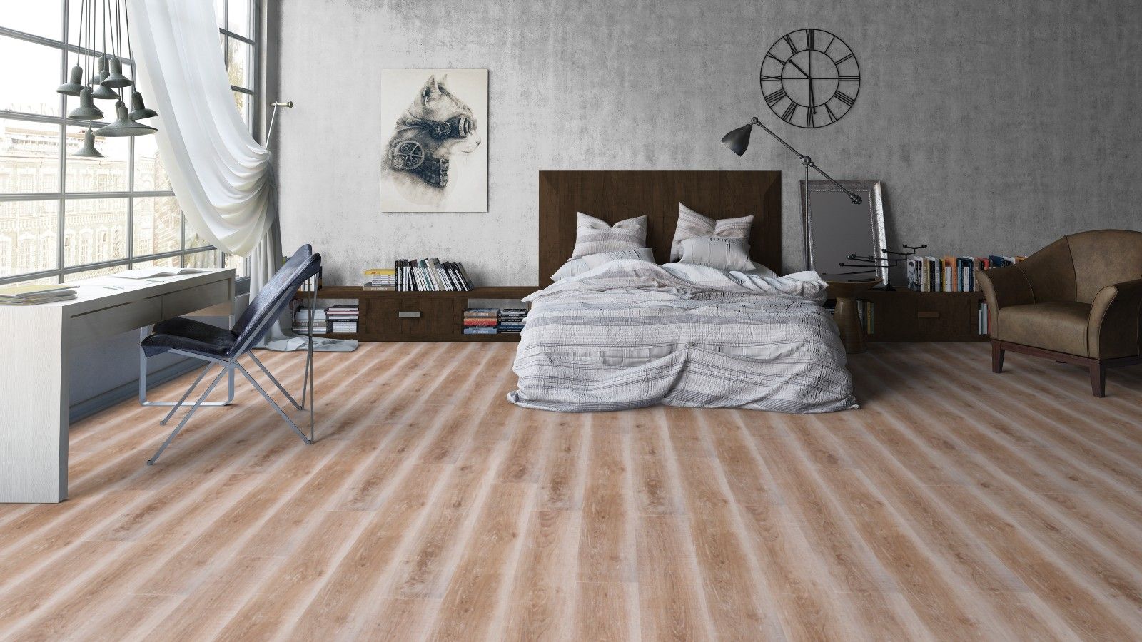 Ламинат "Tarkett" Robinson Дуб небраска (1292*194*8 мм) — купить в Сочи