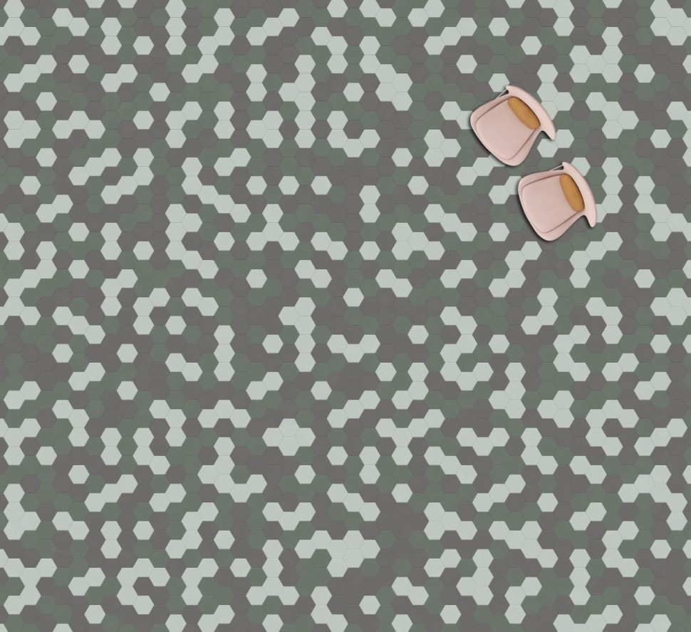 Виниловая плитка "Moduleo" Moods Hexagon 344 (226,32*196*2,5 мм) — купить в Сочи