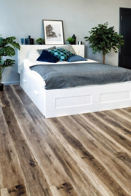 Кварцвиниловая плитка "Alpine Floor" Орех Светлый  (1219*184*2мм) — купить в Сочи