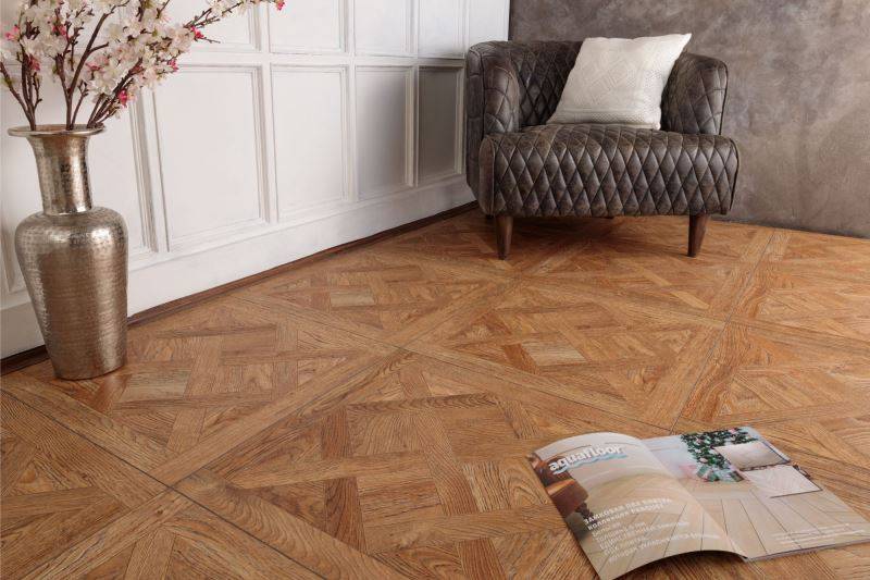 Замковая ПВХ плитка "Aquafloor" AF7004VS (600*600*7 мм) — купить в Сочи