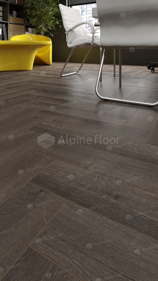Виниловая плитка "Alpine Floor" Parquet LVT Дуб Антарес (590*118*2,5 мм) — купить в Сочи