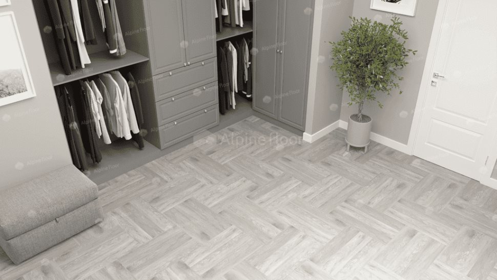 Виниловый ламинат "Alpine Floor" Parquet Light Дуб Полис (600*125*4 мм) — купить в Сочи