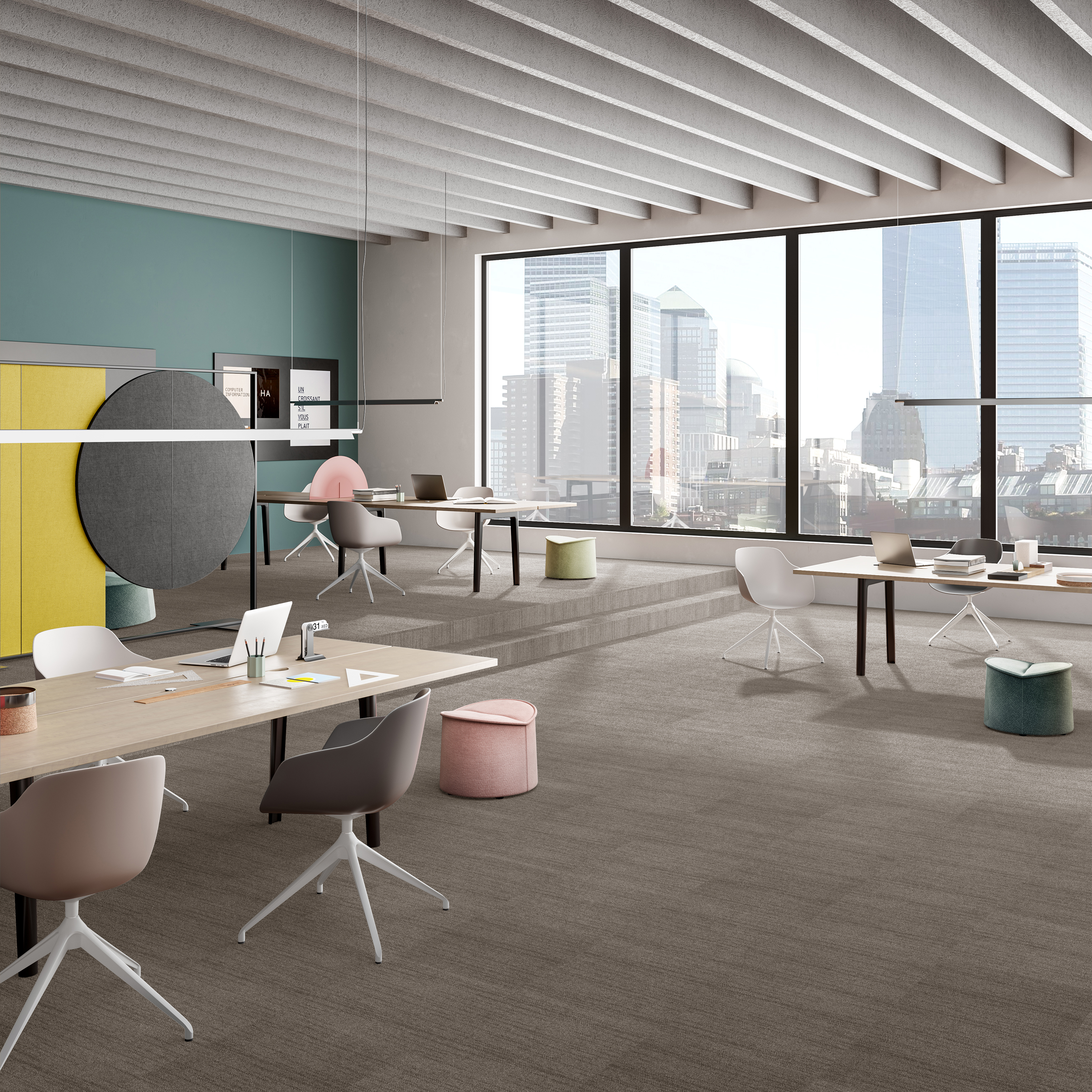 Ковровая плитка Marvel Tile 94 (500*500*6 мм) — купить в Сочи