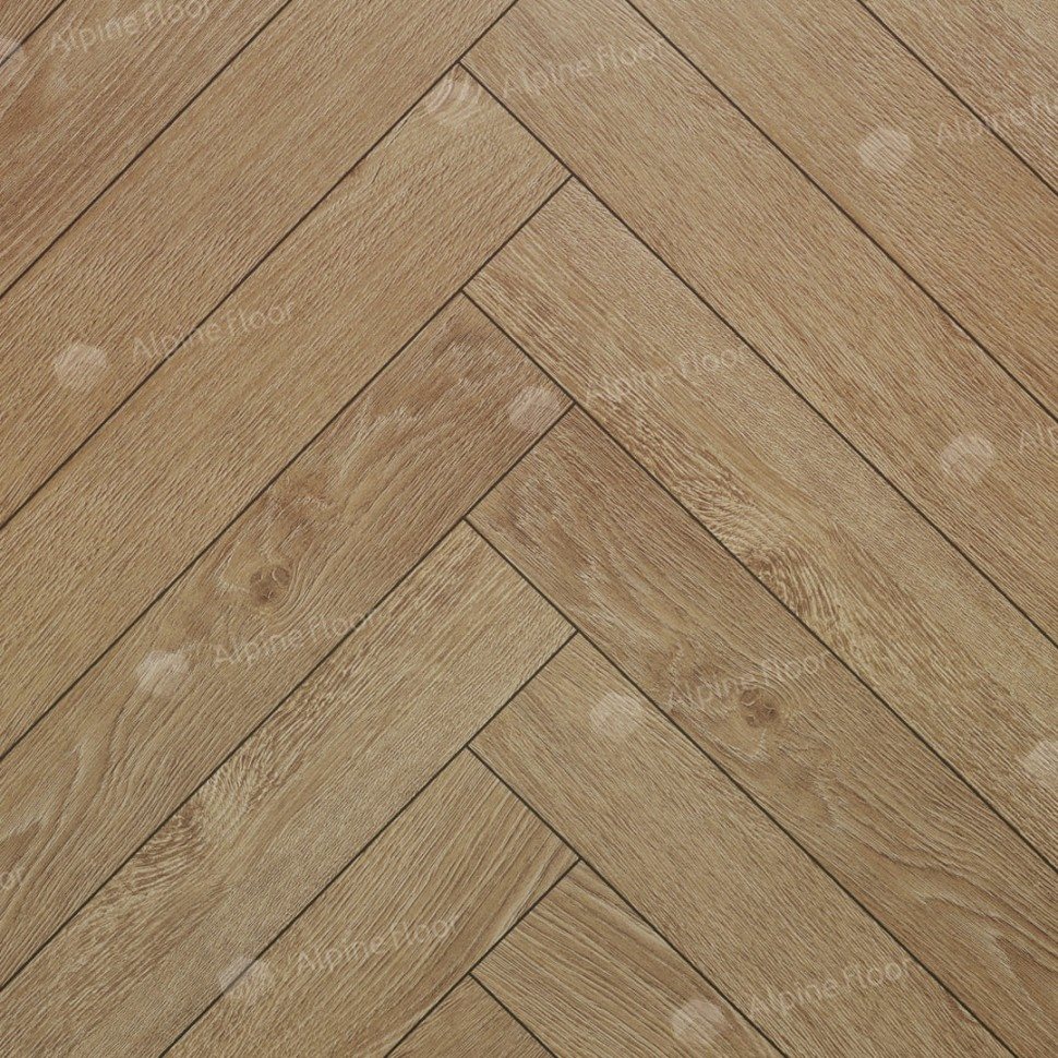 Ламинат "Alpine Floor" Herringbone 12 Дуб Тироль (600*100*12 мм) — купить в Сочи