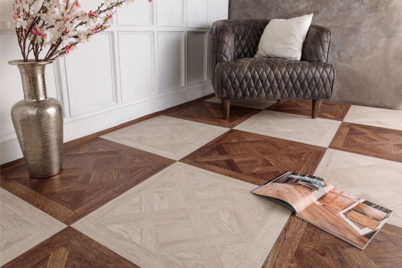 Замковая ПВХ плитка "Aquafloor" AF7005VS (600*600*7 мм) — купить в Сочи