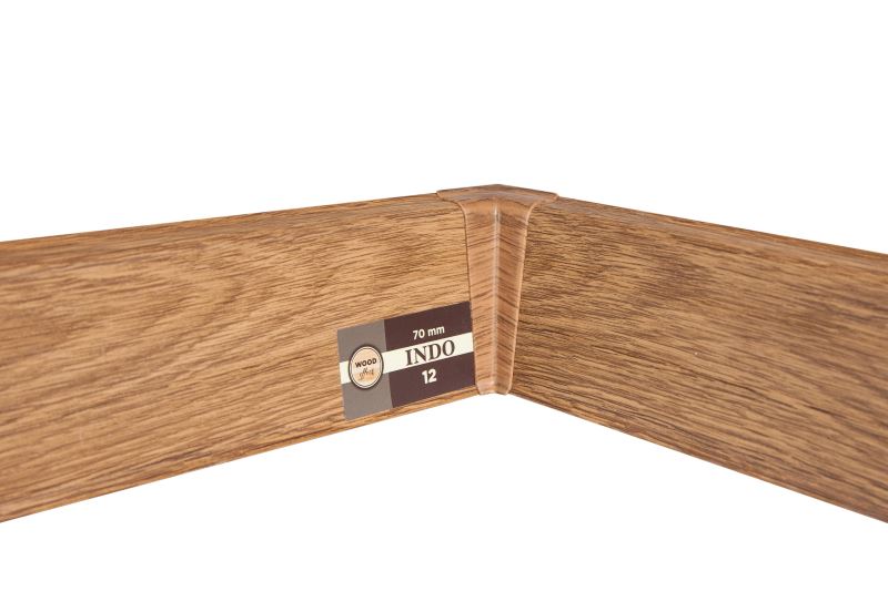 Плинтус "Arbiton" Indo Дуб Темный (2500*26*70 мм) — купить в Сочи